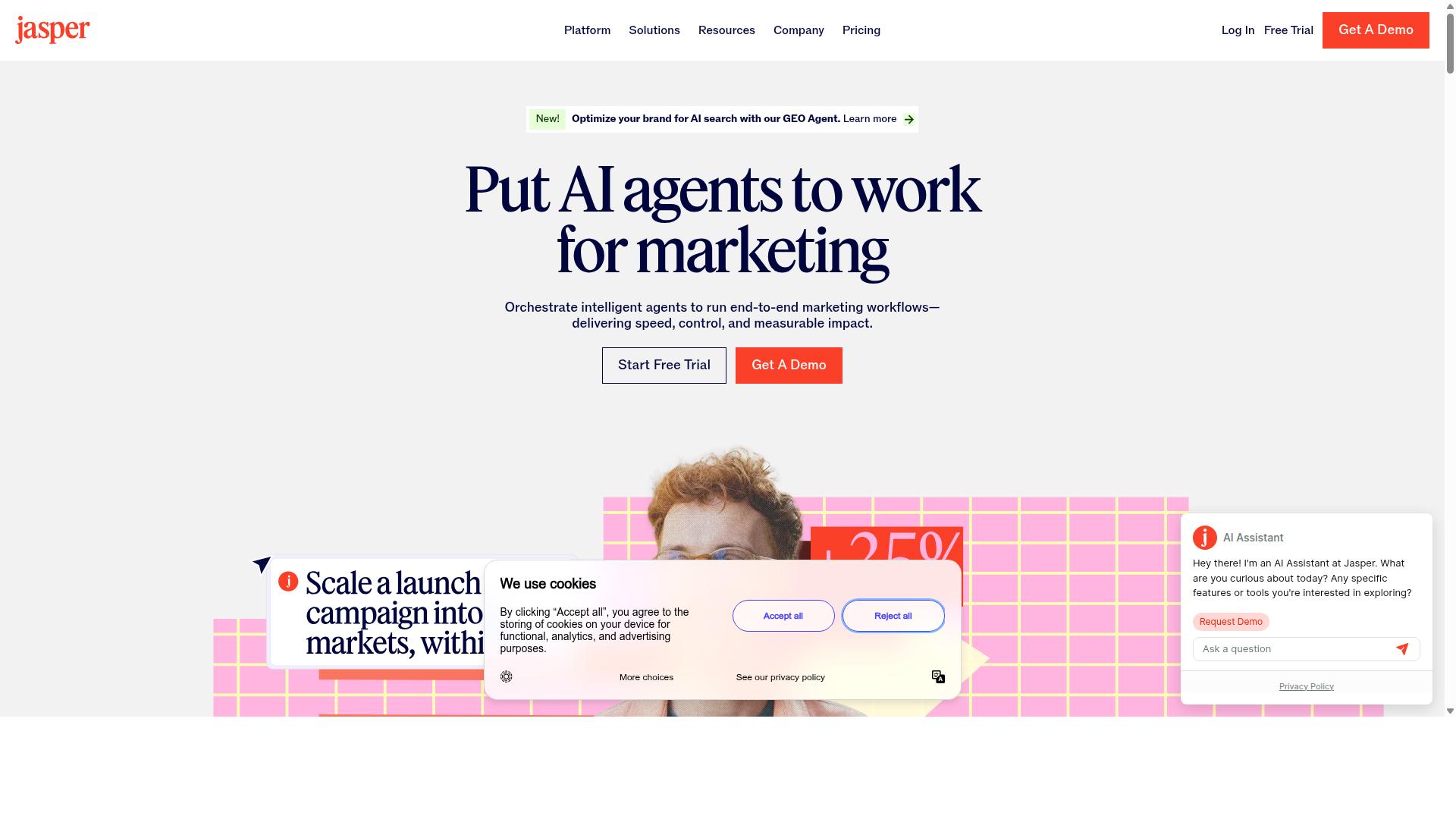 Jasper website